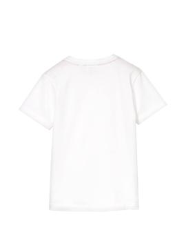 Camiseta Lacoste Basic Blanco para Niño