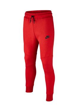 Pantalon Nike Tech Fleece Rojo