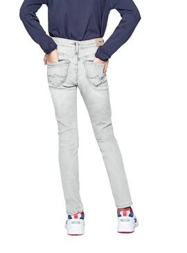 Pantalon Vaquero Pepe Jeans Pixlette Gris Niña