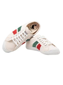 Zapatillas El Ganso Squash Canvas Blanco Hombre