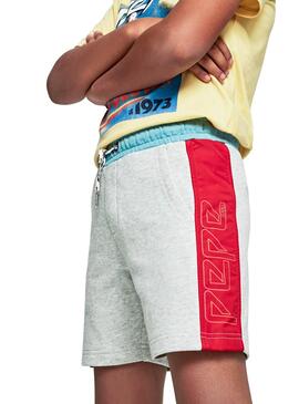 Bermuda Pepe Jeans Donovan Gris para Niño