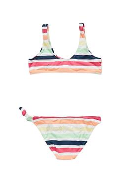 Bikini Pepe Jeans Stripe Multicolor para Niña