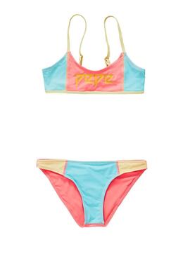 Bikini Pepe Jeans Arco Multicolor para Niña