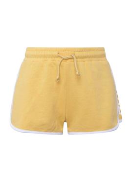 Short Pepe Jeans Elle Amarillo para Niña