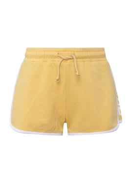 Short Pepe Jeans Elle Amarillo para Niña