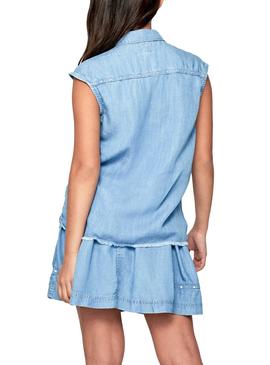 Camisa Vaquera Pepe Jeans Zuri Azul para Niña