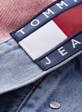 Cazadora Vaquera Tommy Jeans Bandera Para Mujer