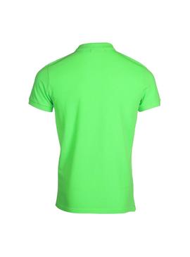 Polo Jott Cherbourg Verde Neon para Hombre