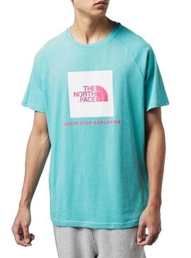 Camiseta The North Face Rag Turquesa para Hombre