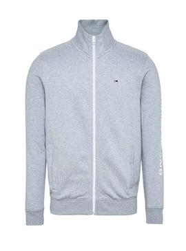 Chaqueta Tommy Jeans Essential Track Gris Hombre