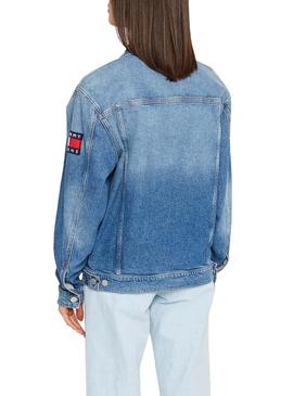 Cazadora Vaquera Tommy Jeans Oversize ANMB Mujer