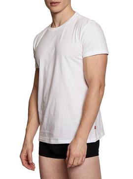 Camiseta Levis Slim Blanca para Hombre