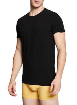 Camiseta Levis Slim Negro para Hombre
