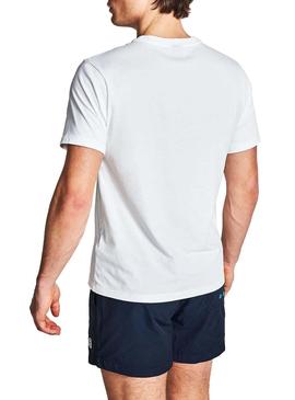 Camiseta North Sails Logo Blanco para Hombre