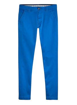 Pantalon Tommy Jeans Scanton Chino Azul Klein