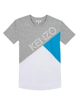 Camiseta Kenzo Logo JB Blanco Niño