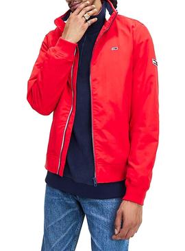 Cazadora Tommy Jeans Essential Bomber Rojo
