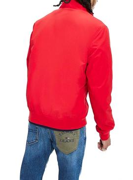 Cazadora Tommy Jeans Essential Bomber Rojo
