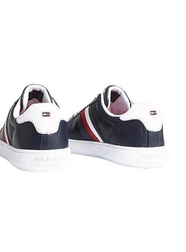 Zapatillas Tommy Jeans Essential Leather Azul 
