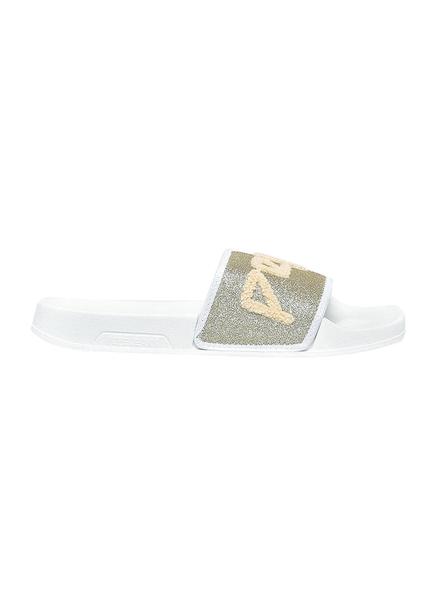 Chanclas Pepe Jeans Slider Gold Mujer