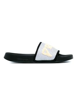 Chanclas Pepe Jeans Slider Tow Silver Para Mujer