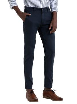 Pantalon Levis Chino Baltic Azul Marino Hombre