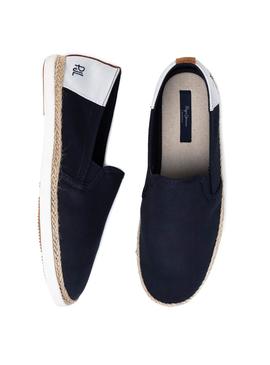 Alpargatas Pepe Jeans Maui Slip On Marino Hombre