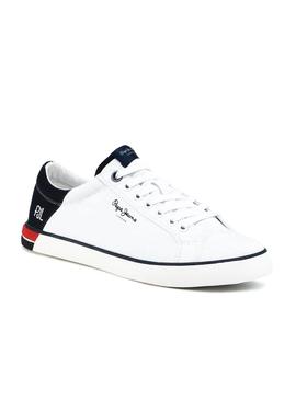 Zapatillas Pepe Jeans Marton Blanco Para Hombre