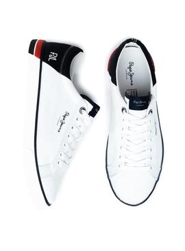 Zapatillas Pepe Jeans Marton Blanco Para Hombre