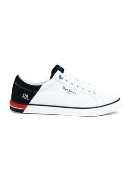 Zapatillas Pepe Jeans Marton Blanco Para Hombre