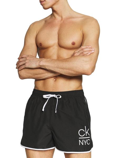 Ba ador Calvin Klein Runner Negro Para Hombre