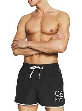 Bañador Calvin Klein Runner Negro Para Hombre