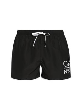 Bañador Calvin Klein Runner Negro Para Hombre