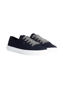 Zapatillas Tommy Hilfiger Nautical Azul para Mujer
