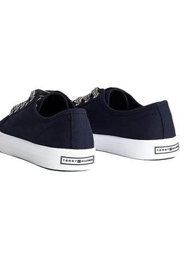 Zapatillas Tommy Hilfiger Nautical Azul para Mujer