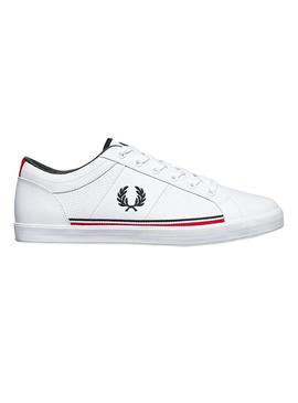 Zapatillas Fred Perry Baseline Blanco para Hombre