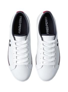 Zapatillas Fred Perry Baseline Blanco para Hombre