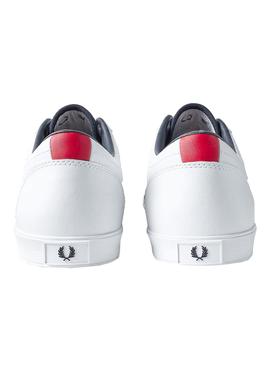 Zapatillas Fred Perry Baseline Blanco para Hombre