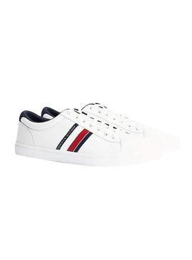 Zapatillas Tommy Hilfiger Stripes Blanco Hombre