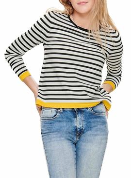 Jersey Only Suzana Negro Mujer