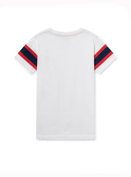 Camiseta Hackett Sport Blanco Niño