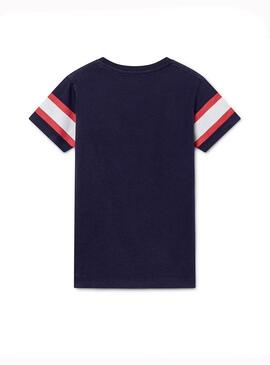 Camiseta Hackett Sport Marino Niño