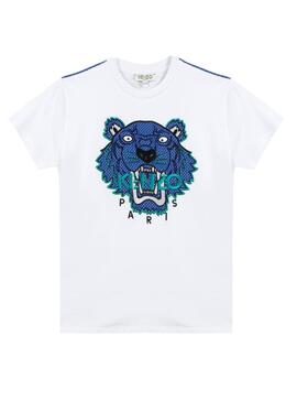 Camiseta Tiger JB Blanco Niño