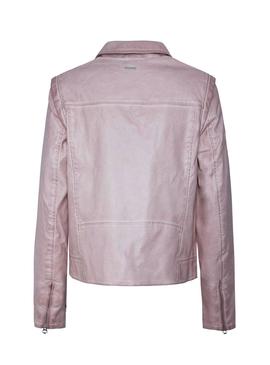 Cazadora Pepe Jeans Pina Rosa para Mujer