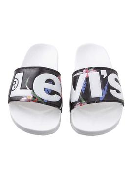 Chanclas Levis June L Blanco para Mujer