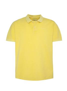 Polo Pepe Jeans Vicent Amarillo para Hombre