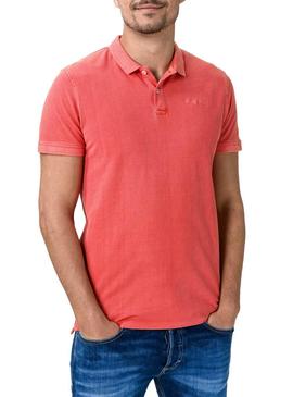 Polo Pepe Jeans Vicent Coral para Hombre