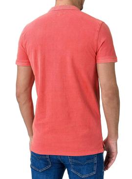 Polo Pepe Jeans Vicent Coral para Hombre