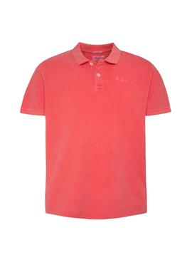 Polo Pepe Jeans Vicent Coral para Hombre