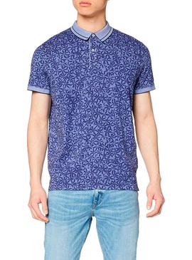 Polo Pepe Jeans Leland Azul para Hombre